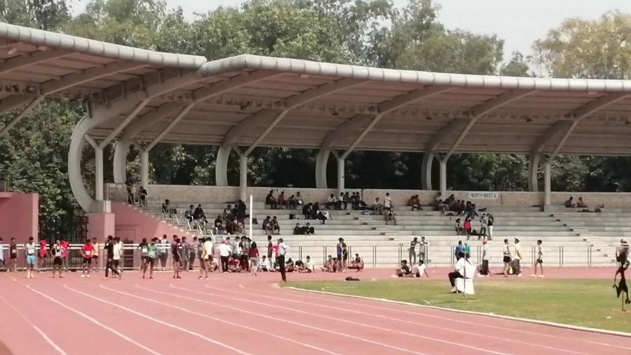 Chhatrasal Stadium, Delhi 100 meter