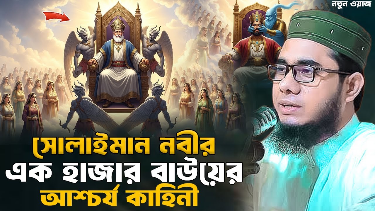 সোলাইমান নবীর এক হাজার বাউয়ের আশ্চর্য কাহিনী শাহিদুর রহমান মাহমুদাবাদী shahidur Rahman mahmudabadi