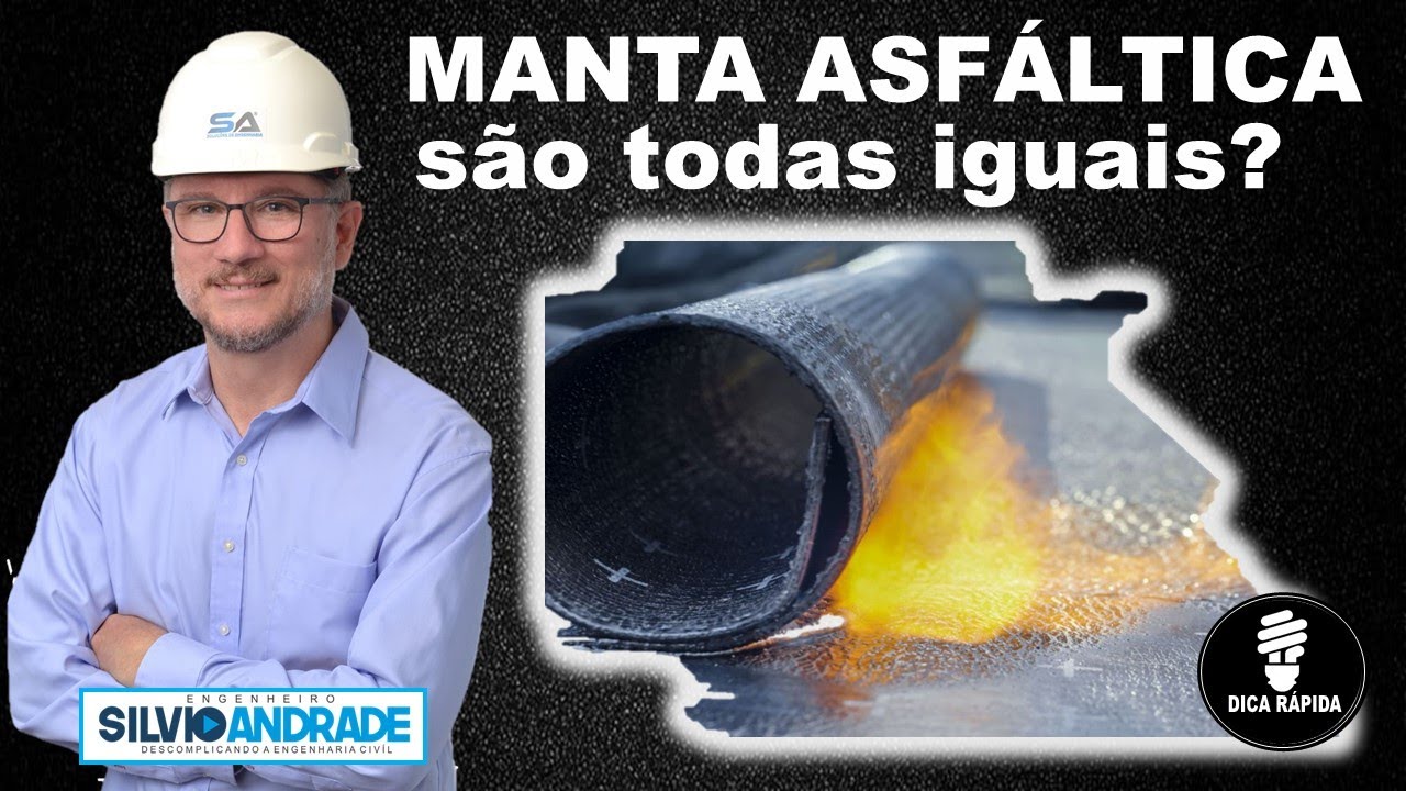 Manta asfáltica são todas iguais?