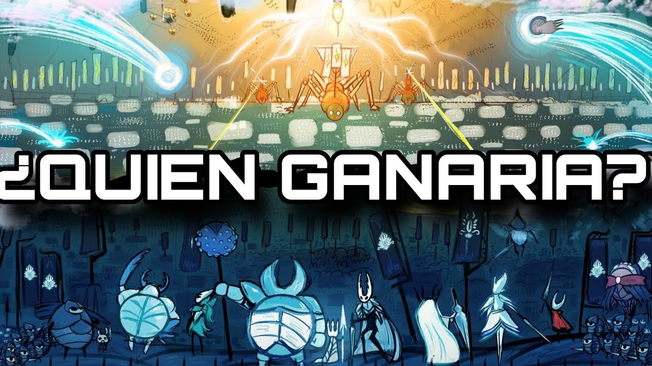 Que pasaría si Telalejana y hallownest fueran a la guerra ?  Hollow knight silksong