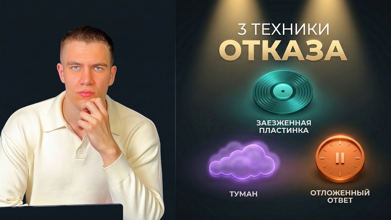 Научись уверенно отказывать! 3 техники, чтобы сказать нет. Урок 5: Личные границы.
