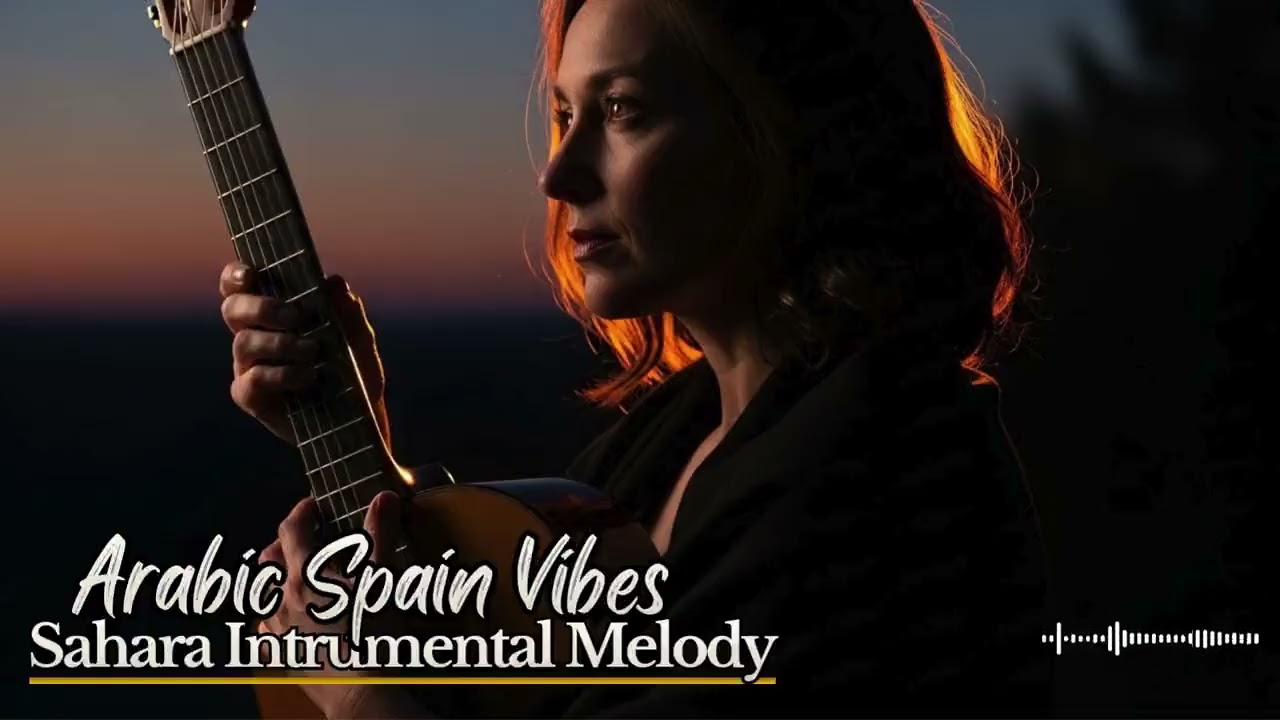 Desert Nights Arabic Spanish Guitar Instrumental — Cinematic Night Oasis Soundscape