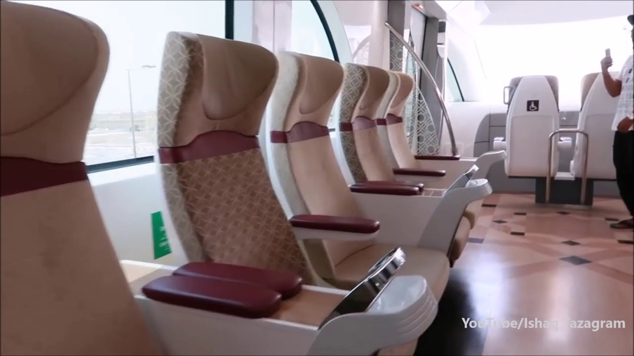 Doha Qatar Metro Train