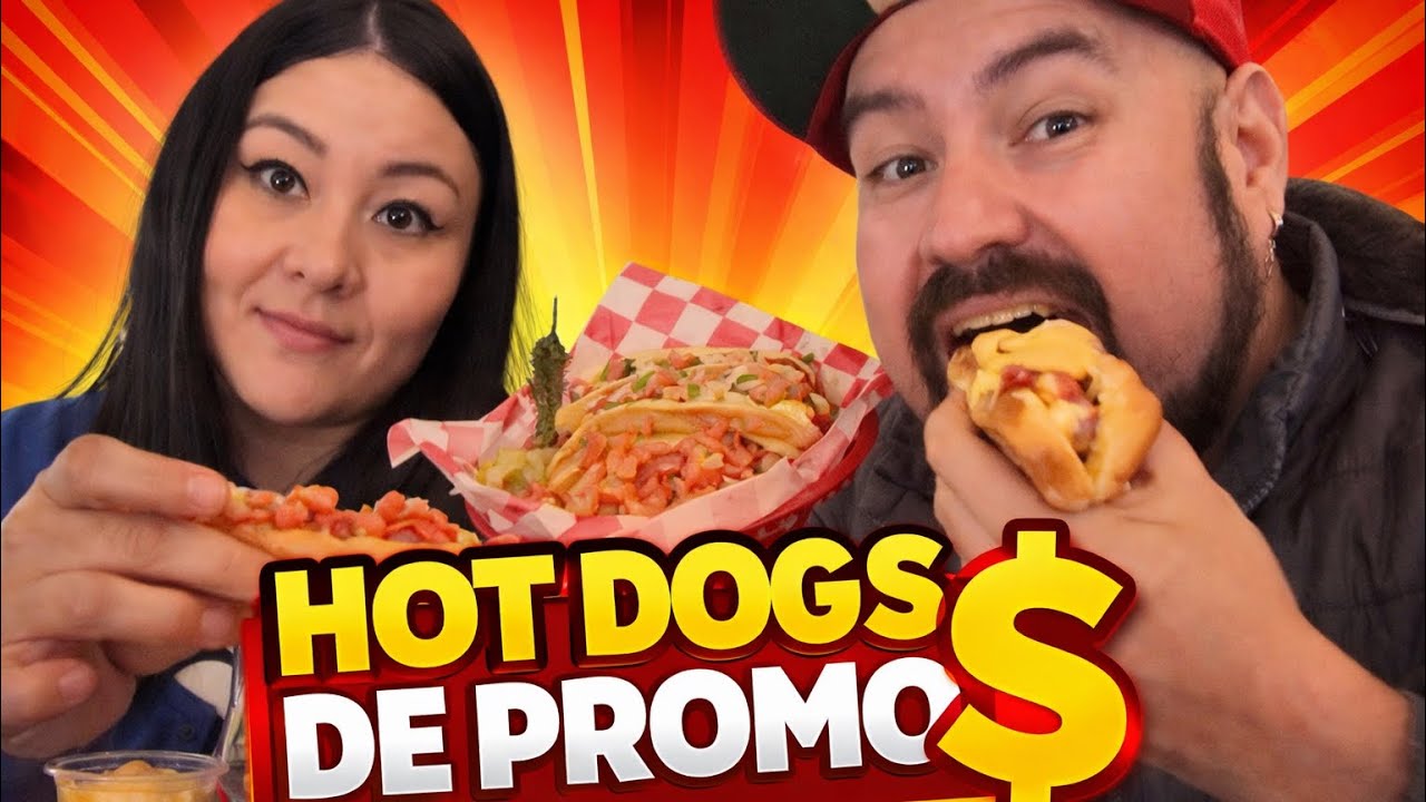 Probando hot dog 🌭 de promo 😋 valdrán la pena su precio con el sabor??? Véanlo completo 