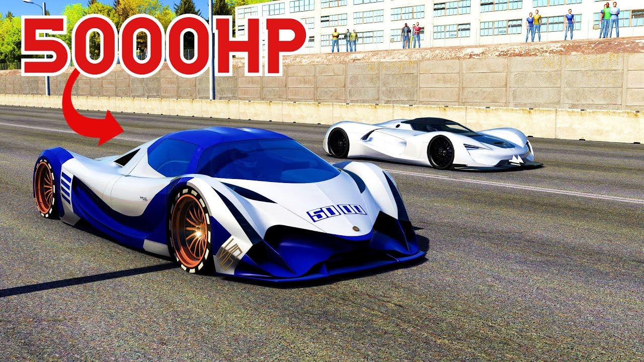 Is 5000HP enough to beat the SRT Tomahawk? | Assetto Corsa