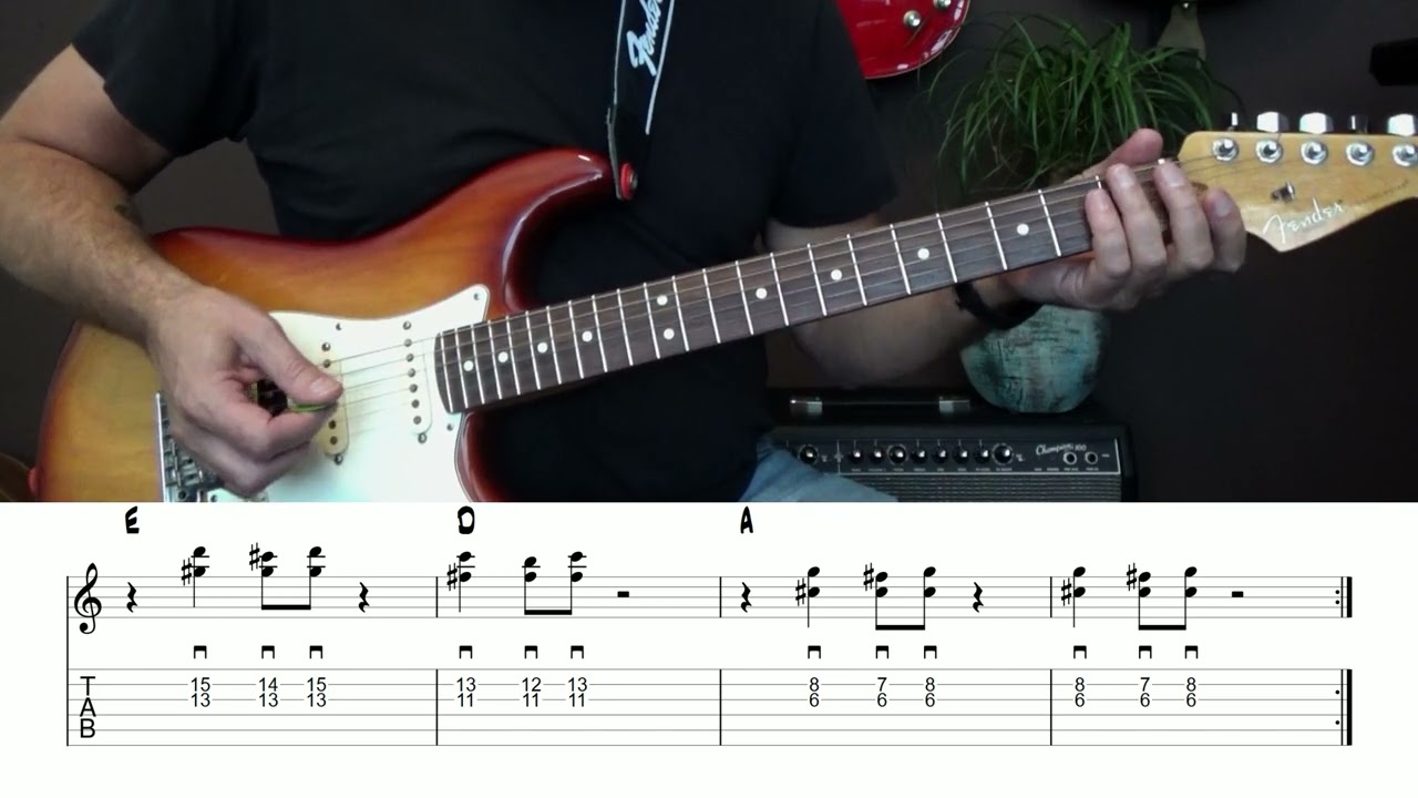 Two Blues Licks Combined