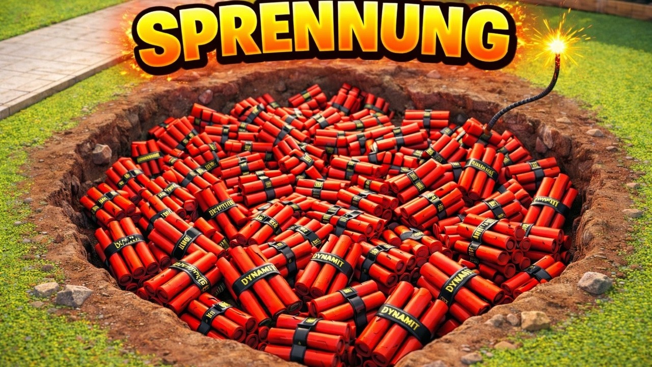 ICH SPRENGE MEIN LOCH MIT DYNAMIT