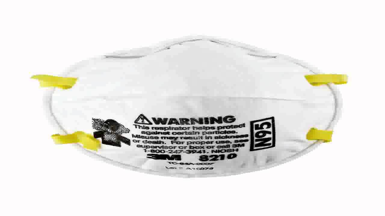 3M Dust Respirators 8210 Plus N95 20 Pack