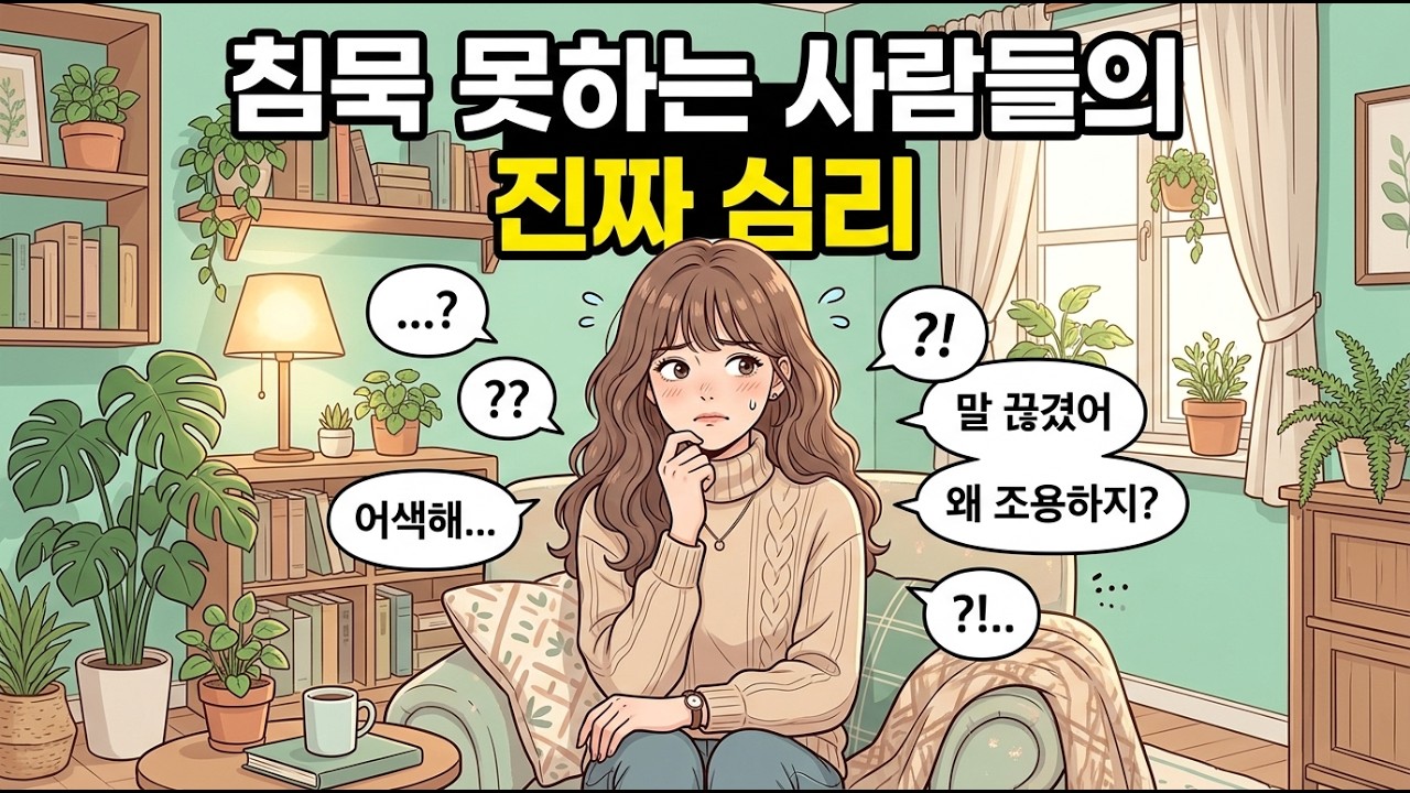 침묵 못하는 사람들의 진짜 심리