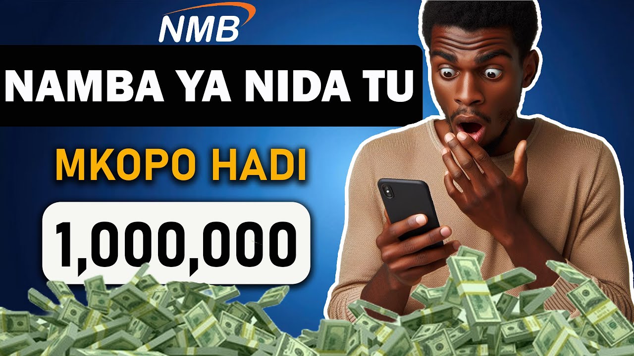 Namba ya Nida Tu, NMB wanatoa MKOPO wa paka Milioni 1,000,000
