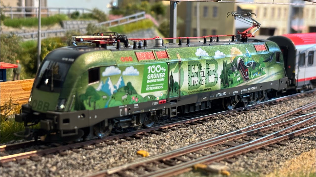 Modelleisenbahn H0 - Fahrvideo Juli 2025 - Sandra und die BR 23 in Klamm-Audorf!!!