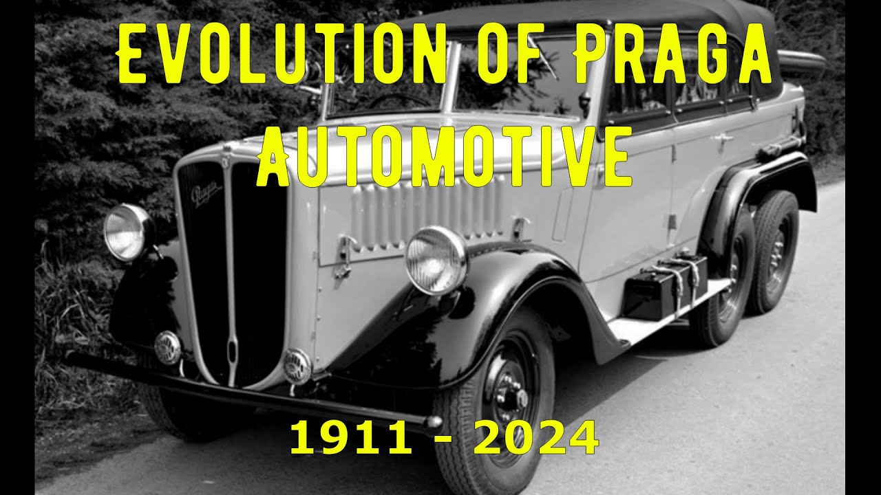 Evolution of Praga Automotive 1911 - 2024