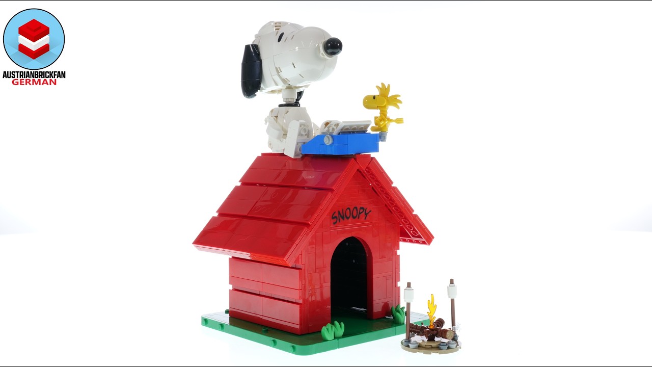 Snoopys Hundeh&uuml;tte - LEGO Ideas 21368 Speed Build