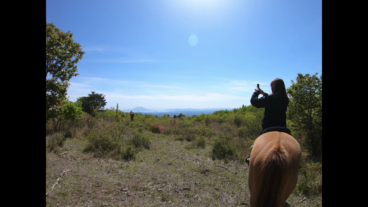マウンテンライディング　下の段　2021年　4月　N　サウスヒルステーブル　乗馬　ウェスタン　カウボーイ　霧島　鹿児島　宮崎