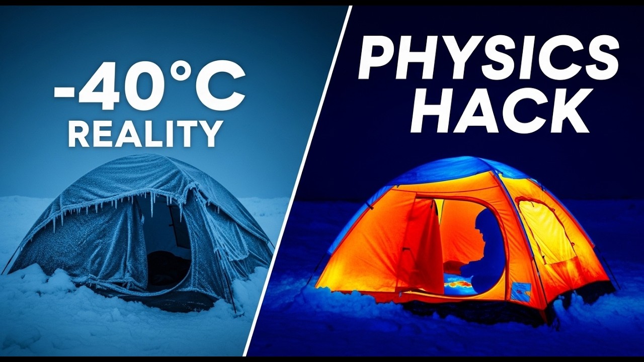 The Physics of -40°C: Why Homeless People Don't Freeze in Tents 2026