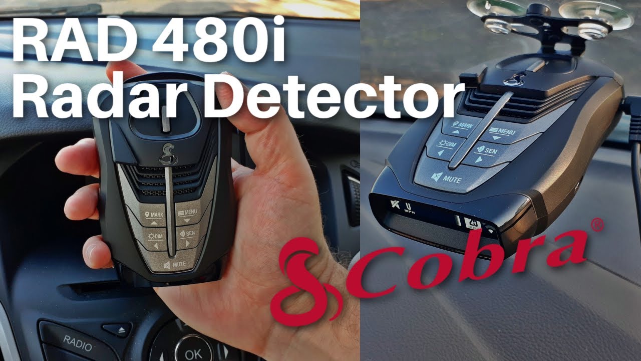 Радар-детектор Cobra RAD 480i за 2 минуты (что вам нужно знать!)