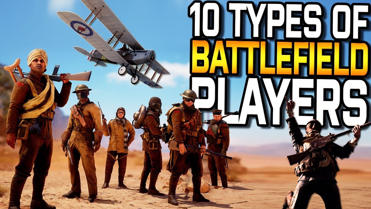 10 типов игроков Battlefield