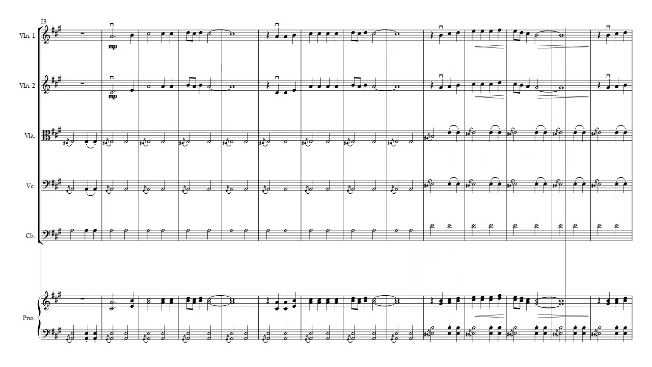 The Little Drummer Boy | String Orchestra/Quintet & Piano