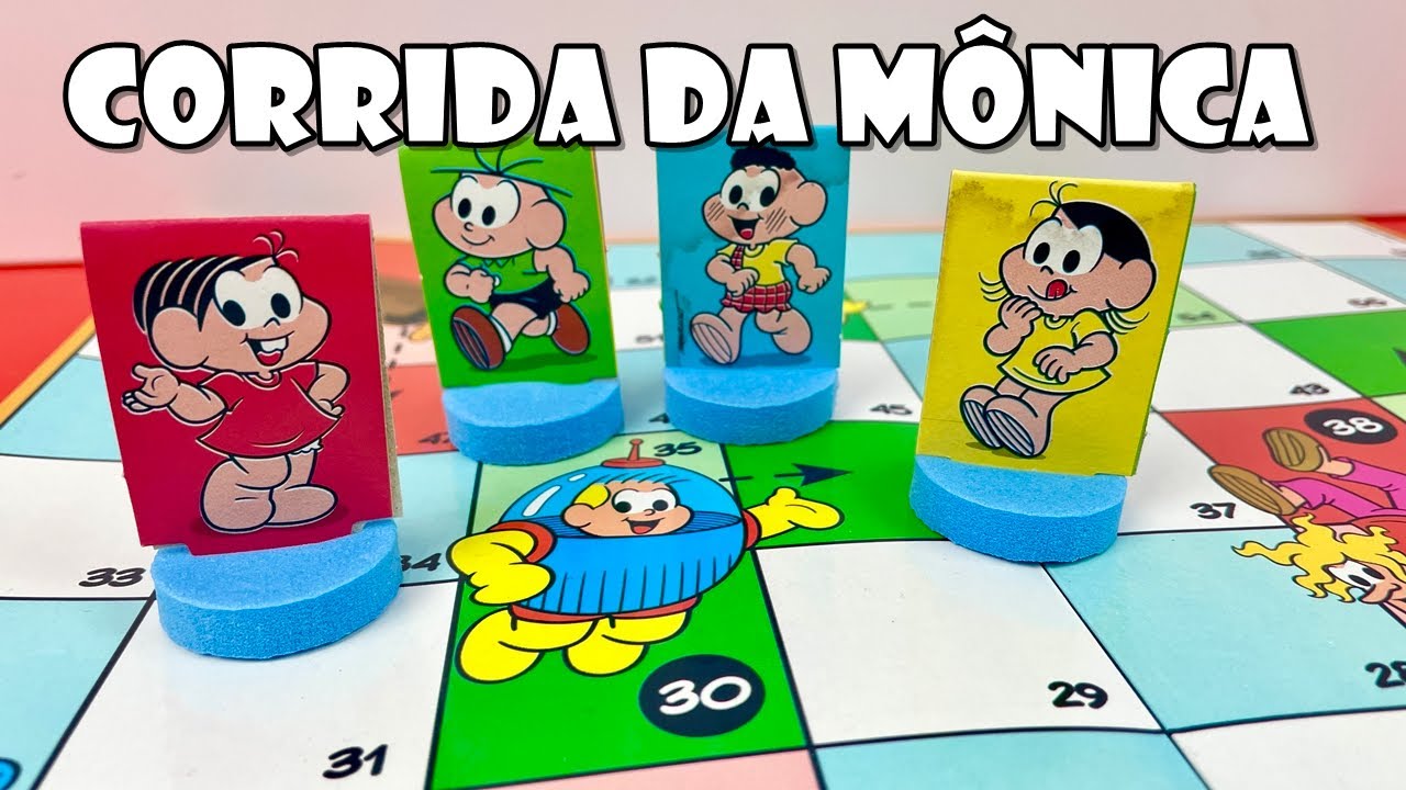 FINAL INACREDITÁVEL! Corrida Da Turma Da Mônica Tia Flá X Produção