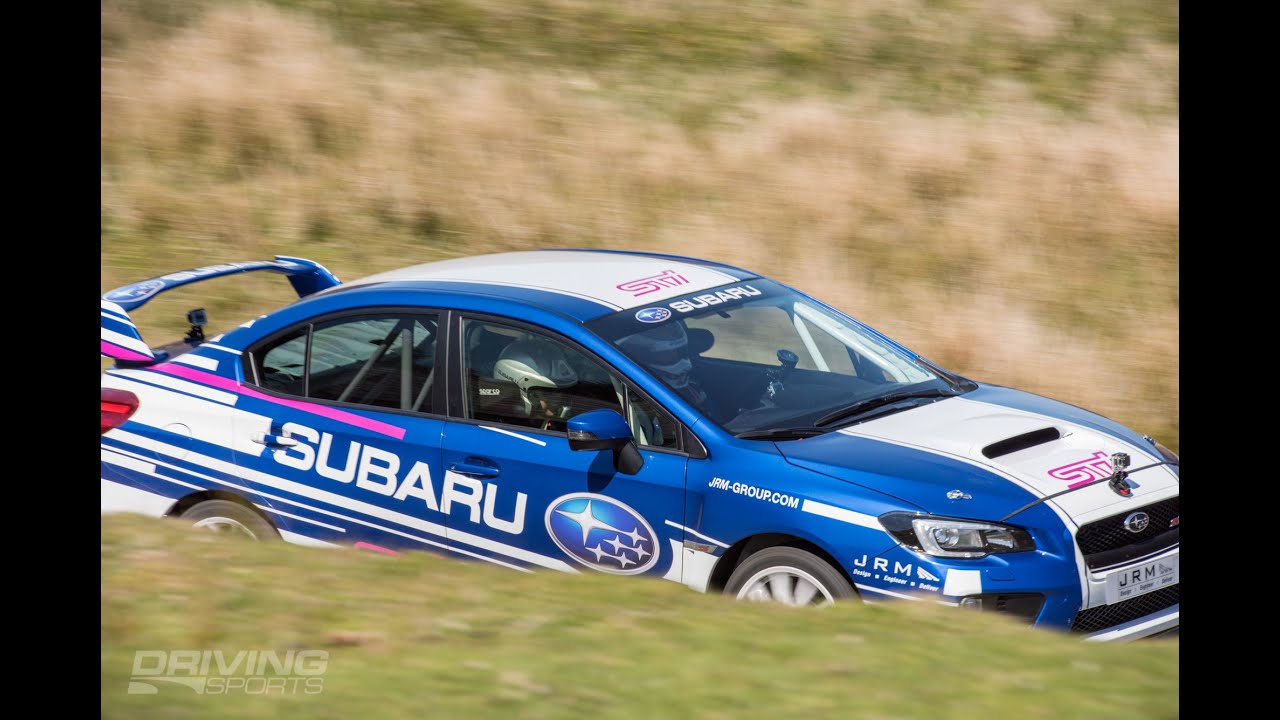 2015 Subaru STI R4 (Group N) Test on Isle of Man