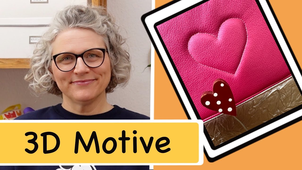 Kunstleder mit 3D Motiven und Mustern dekorieren