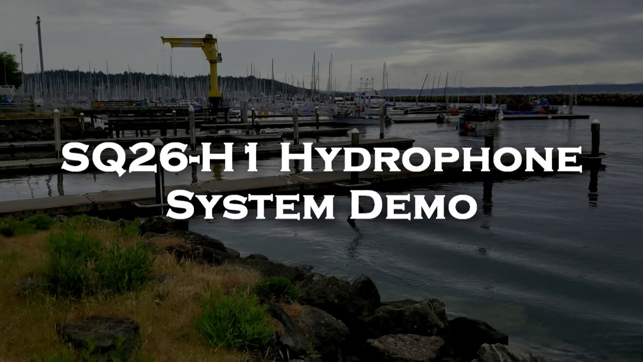 SQ26-H1 Hydrophone System Demonstration