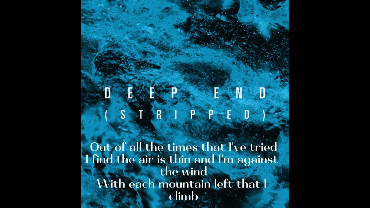 I Prevail  - Deep End (Stripped version) Lyrics