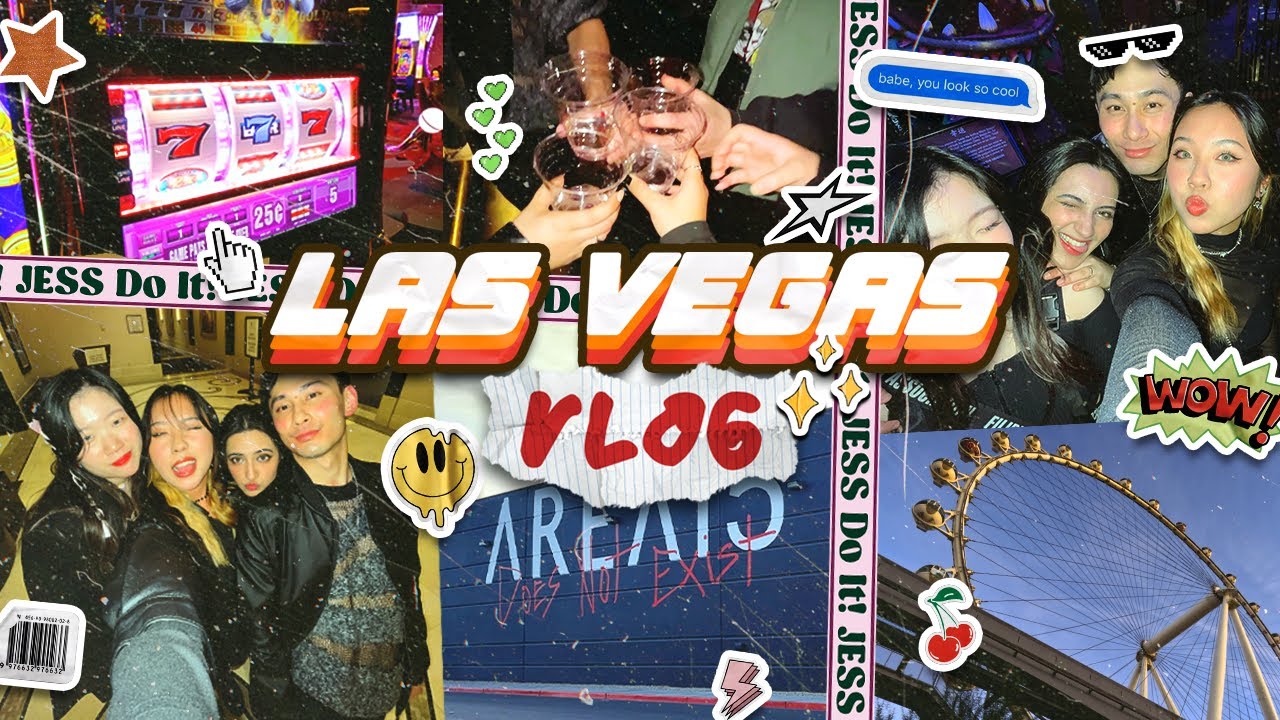 🌃 LAS VEGAS VLOG 🎰 | clubbing, being tourists, gambling