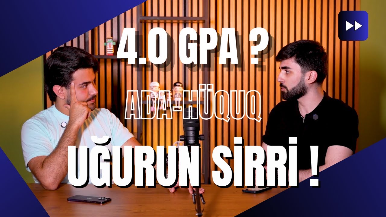 Hüquq Fakültəsində 4.0 GPA Necə Topladım? | Tələbə Təcrübəsi | ADA Universiteti Hüquq Fakültəsi ⚖️