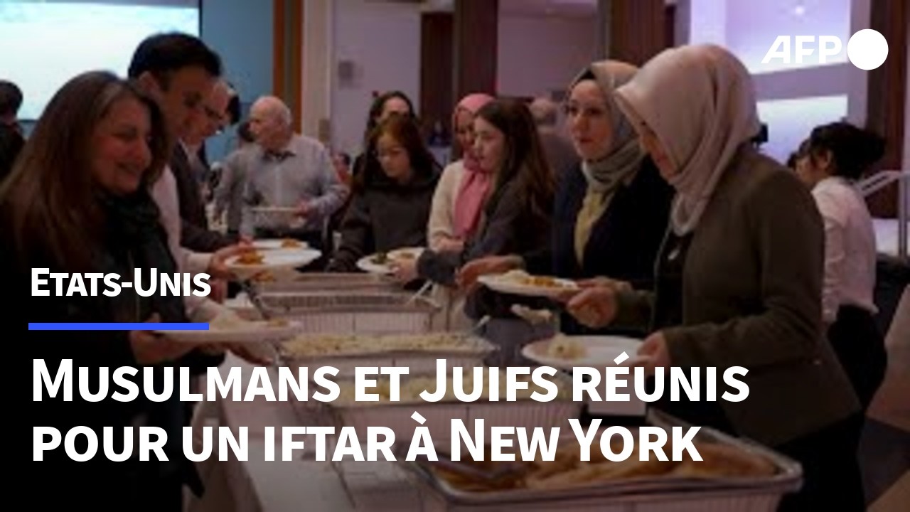 Musulmans et Juifs réunis pour un iftar à New York | AFP