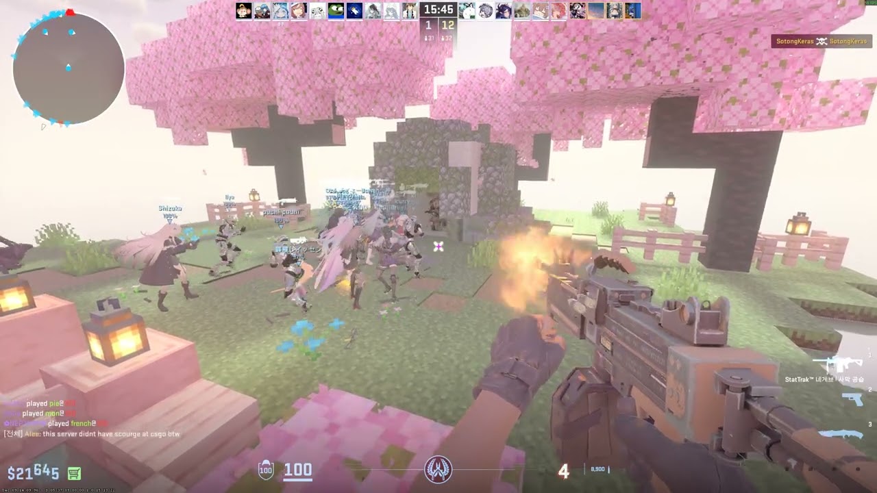 [CS2] 카스2 좀비탈출 ze_minecraft_drifts 챕터2