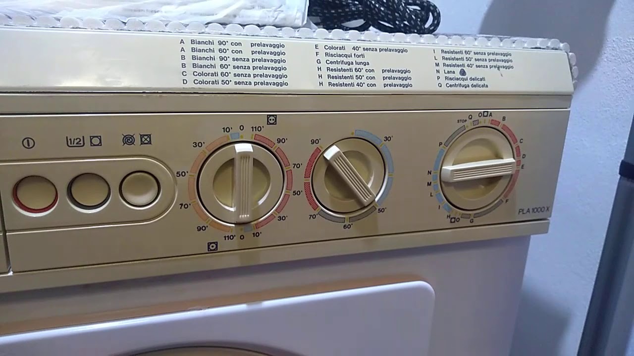 PHILCO ASTRA PLA1000X :Lavaggio 50°