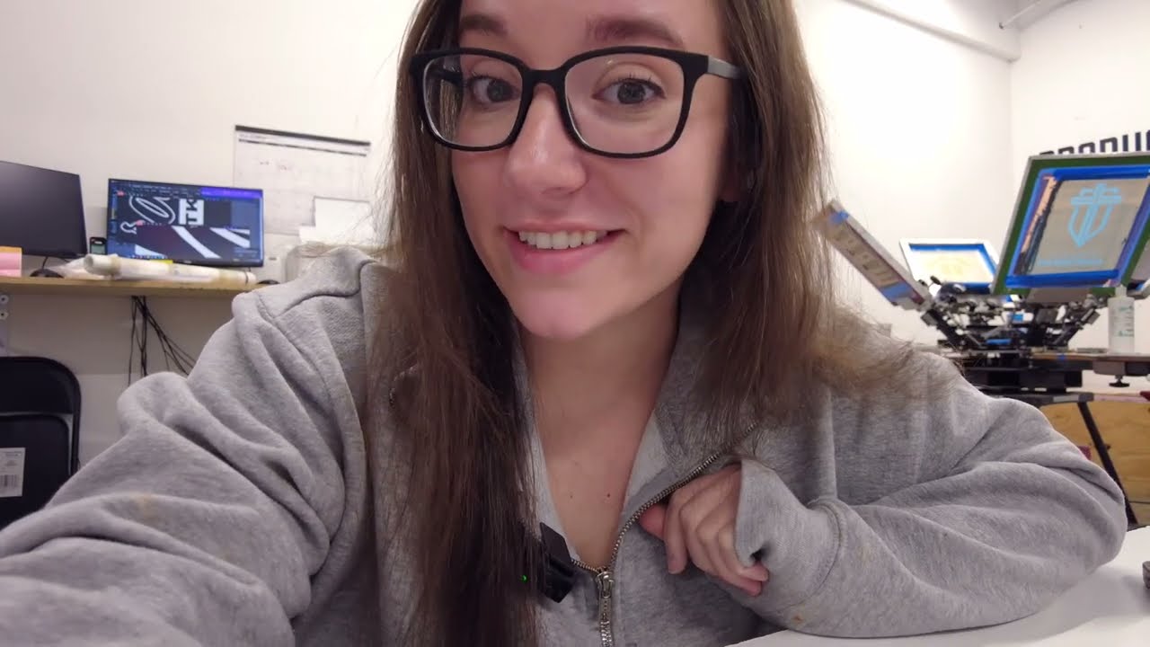 Daily Vlog: Running a DTF Transfer Print Shop, Clean With Me, Printing Custom Orders & Design Talk!