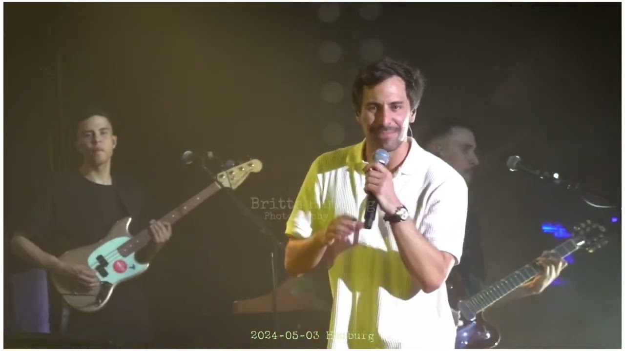 2024-05-03 Butterfly-Effekt [Live-Premiere] ~ Max Giesinger @Hamburg Docks