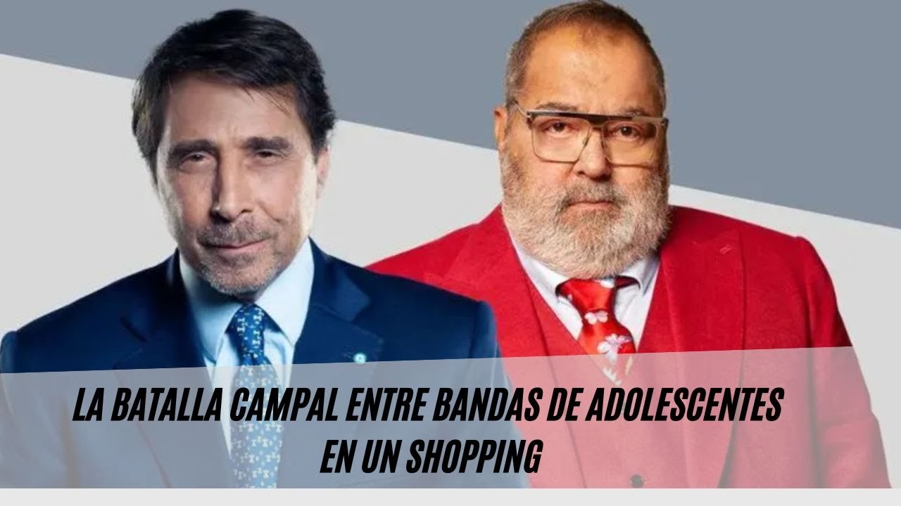 El Pase de Eduardo Feinmann y Jorge Lanata: la batalla entre bandas de adolescentes en un shopping