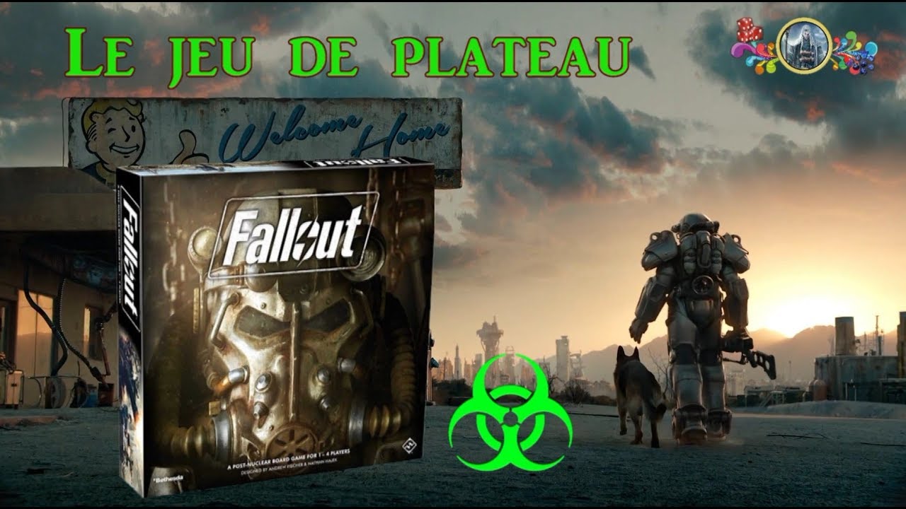 ☢ Fallout : Le jeu de plateau (VF) 🔥💀