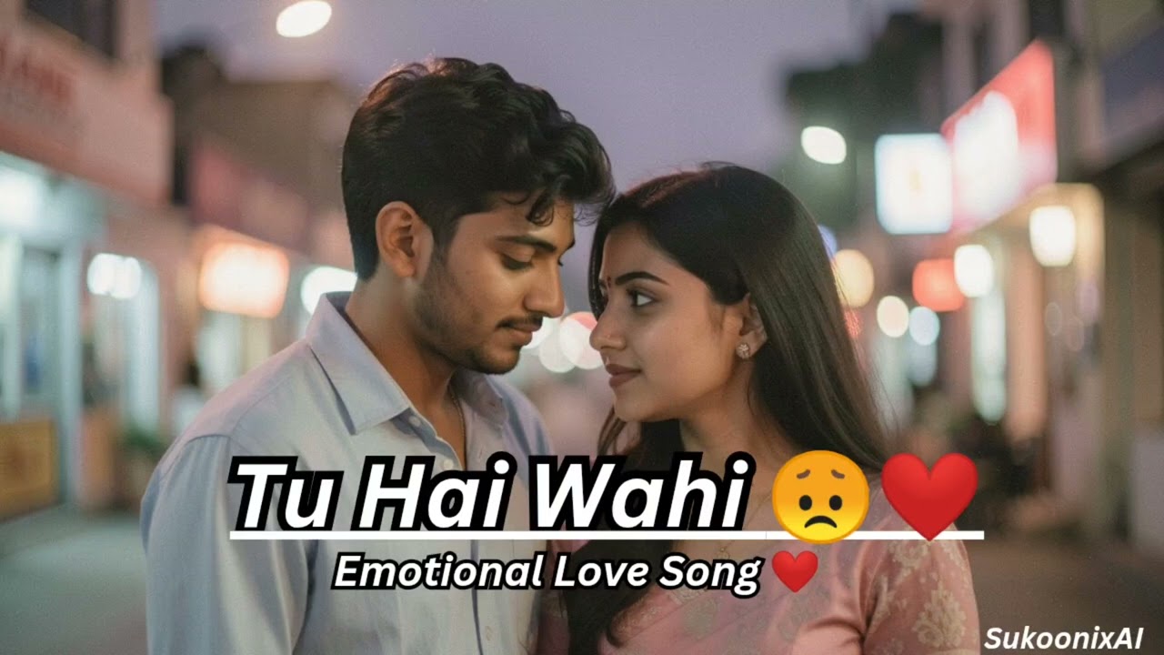 “Tu Hai Wahi 💔 | Emotional Love Song | AI Generated”