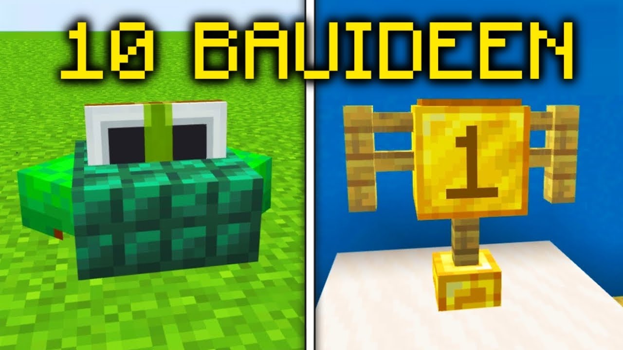 10 einfache BAUIDEEN in MINECRAFT 1.19
