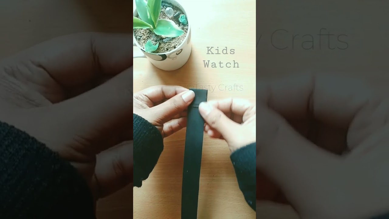 ⌚⌚Paper Watch for Kids⌚⌚#tastycrafts #shorts #kidscraft
