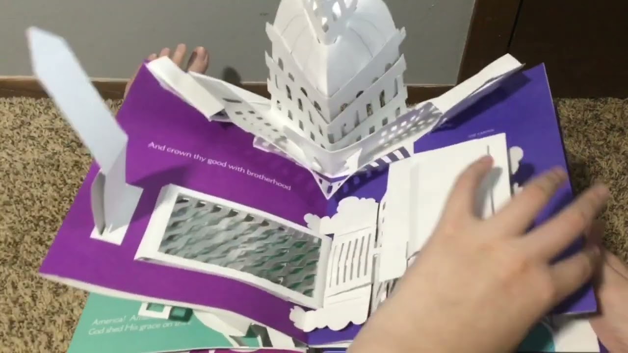 My Pop-Up Book Collection: America the Beautiful