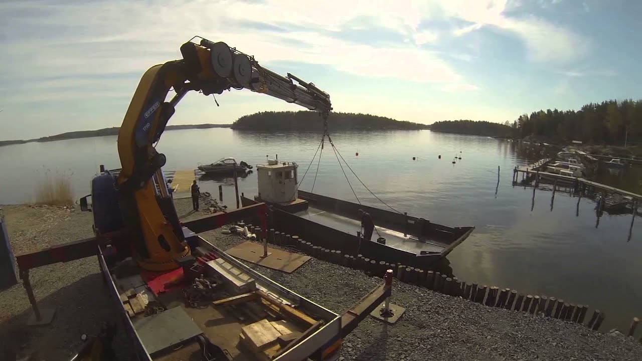 KS Kran sj&ouml;s&auml;tter f&auml;rja 20140427