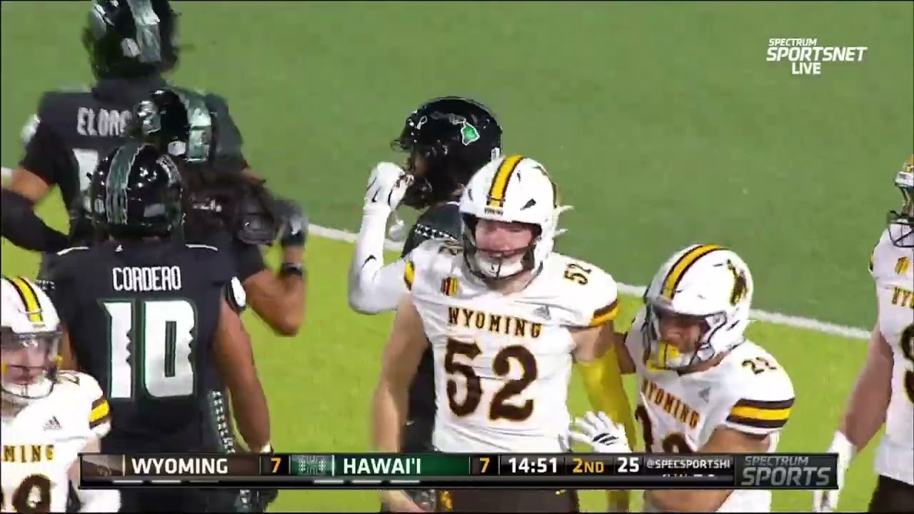 Wyoming vs Hawaii Highlights | College Football Nov 29,2025
