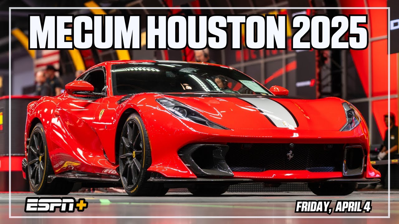 Mecum Houston 2025 Full Broadcast: Friday, April 4
