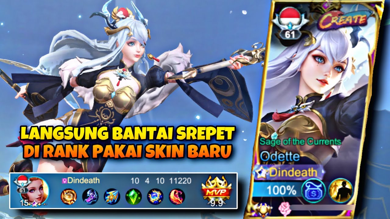 THE DAY !!! REVIEW SKIN ODETTE CREATE 