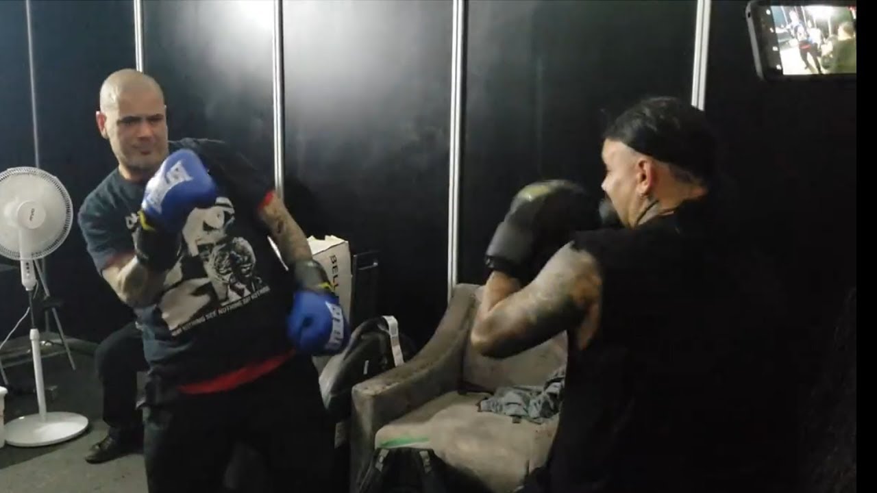 Phil Anselmo Boxing Match Backstage | Rock Feed