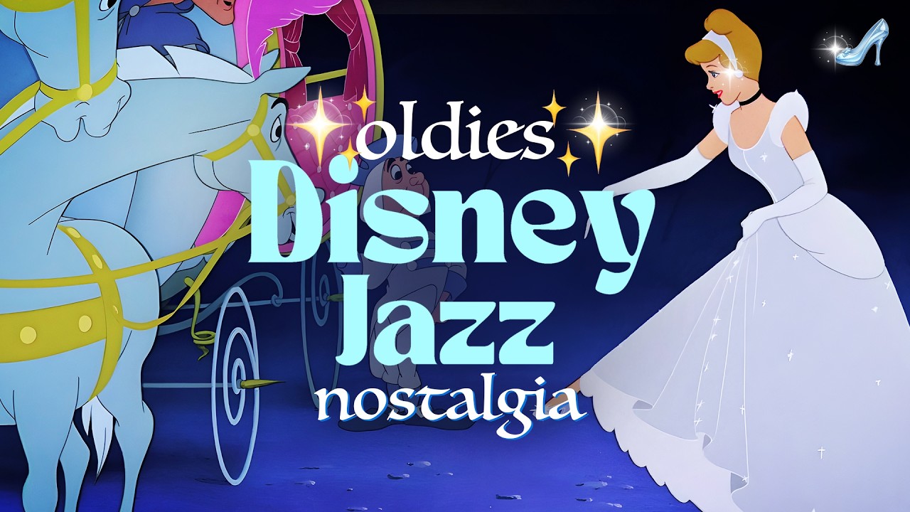 Disney Princess Jazz🌙🎺 Soft Nostalgic Disney Cozy Playlist