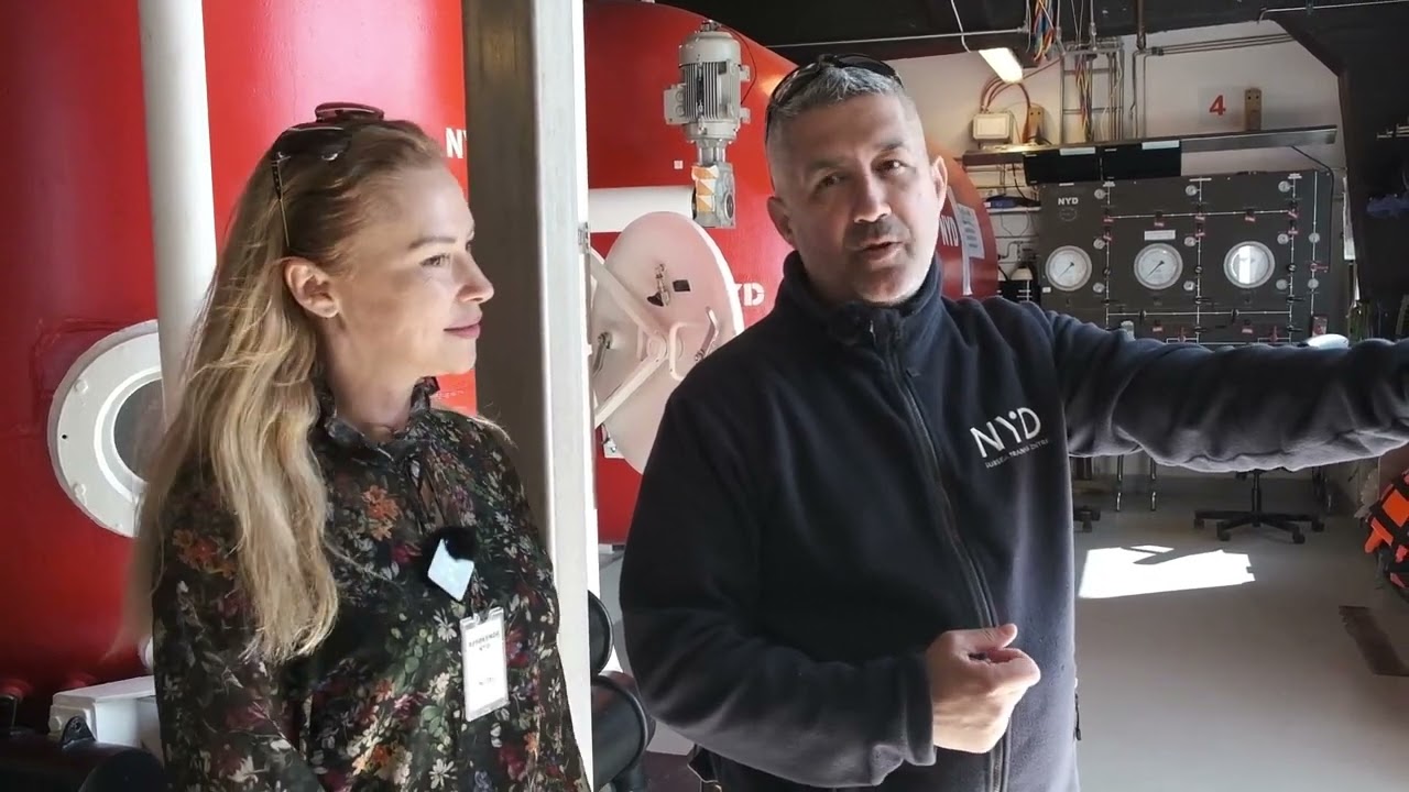 ADD Norveç, Oslo'daki Su Altı Kaynak Okulu'nu tanıtıyor.