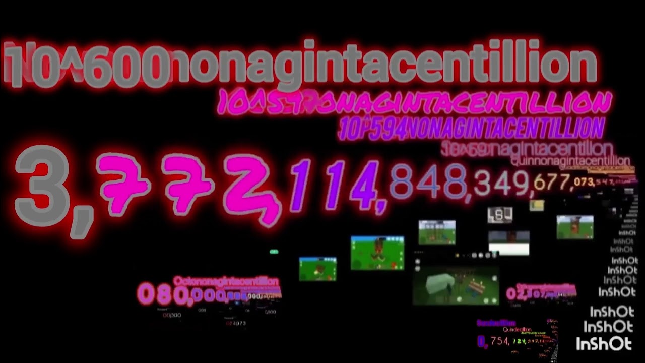 Numbers 1 to 1 Ducentillion (200/200) Ducentillion SEJORB!!!