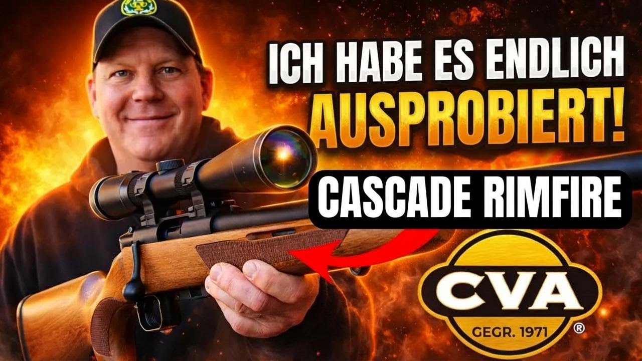CVA Cascade Rimfire – Erste Schüsse und Einschießen
