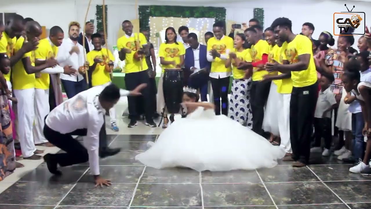 Casamento na Capoeira - Prof. Indio e Grad. Navalha (Luanda/Angola)2022